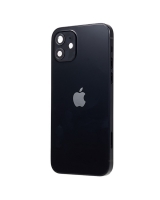 Carcasa Trasera Completa iPhone 12 (EU) (Negro) (OEM)