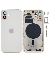 Carcasa Trasera Completa iPhone 12 (EU) (Blanco) (OEM)