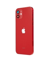 Carcasa Trasera Completa iPhone 12 (EU) (Rojo) (OEM)