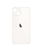 Tapa Trasera de Cristal iPhone 13 (Agujero Ampliado) (EU) (Blanco)