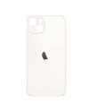 Tapa Trasera de Cristal iPhone 13 (Agujero Ampliado) (EU) (Blanco)