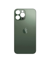 Tapa Trasera de Cristal iPhone 13 Pro (Agujero Ampliado) (EU) (Verde Alpino)