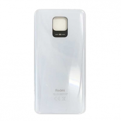 Tapa Trasera de Cristal Xiaomi Redmi Note 9S / 9 Pro (Blanco) (OEM)