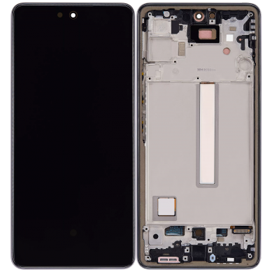 Pantalla Samsung Galaxy A53 / A53 5G (A535 / A536 / 2022) (Con Marco) (6.46&quot;) (OLED) (Negro)