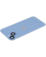 Tapa Trasera de Cristal iPhone 14 (Azul) (Componentes Preinstalados) (OEM)