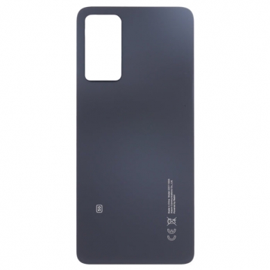 Tapa Trasera de Cristal Xiaomi Redmi Note 11 Pro / 11E Pro (Negro / Gris Grafito)