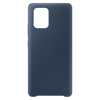 Funda de Silicona Extra Suave Samsung Galaxy A71 (Azul Marino)