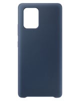 Funda de Silicona Extra Suave Samsung Galaxy A71 (Azul Marino)