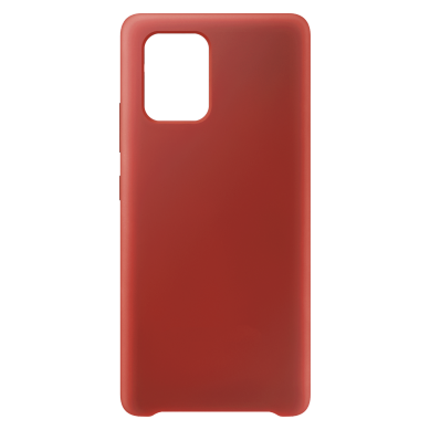 Funda de Silicona Extra Suave Samsung Galaxy A71 (Rojo)