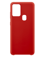 Funda de Silicona Extra Suave Samsung Galaxy A21S (Rojo)