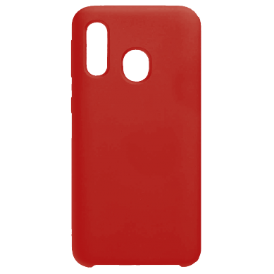 Funda de Silicona Extra Suave Samsung Galaxy A40 (Rojo)