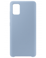 Funda de Silicona Extra Suave Samsung Galaxy A51 (Azul Claro)