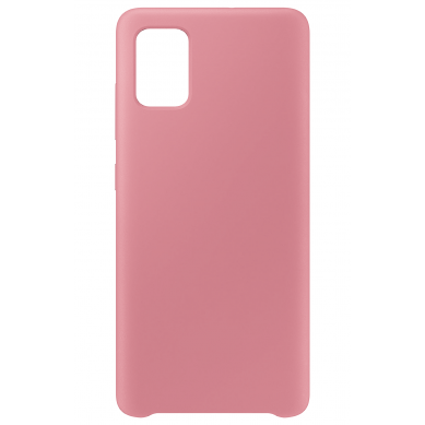 Funda de Silicona Extra Suave Samsung Galaxy A51 (Rosa)