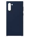 Funda de Silicona Extra Suave Samsung Galaxy Note 10 (Azul Marino)