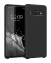 Funda de Silicona Extra Suave Samsung Galaxy S10 (Negro)
