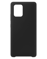 Funda de Silicona Extra Suave Samsung Galaxy S10 Lite (Negro)