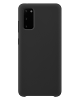 Funda de Silicona Extra Suave Samsung Galaxy S20 (Negro)