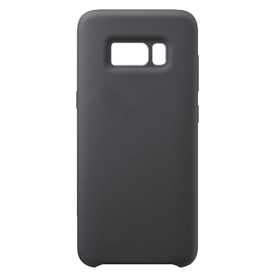 Funda de Silicona Extra Suave Samsung Galaxy S8+ (Negro)