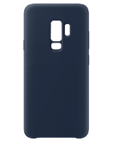 Funda de Silicona Extra Suave Samsung Galaxy S9+ (Azul Marino)