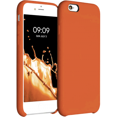 Funda de Silicona Ultra Suave iPhone iPhone 6 Plus / 6S Naranja