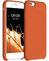 Funda de Silicona Ultra Suave iPhone iPhone 6 Plus / 6S Naranja
