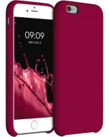 Funda de Silicona Ultra Suave iPhone iPhone 6 Plus / 6S Rojo Rosado