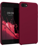 Funda de Silicona Ultra Suave iPhone iPhone 7 / 8 / SE 2020 / SE 2022 Rojo Rosado