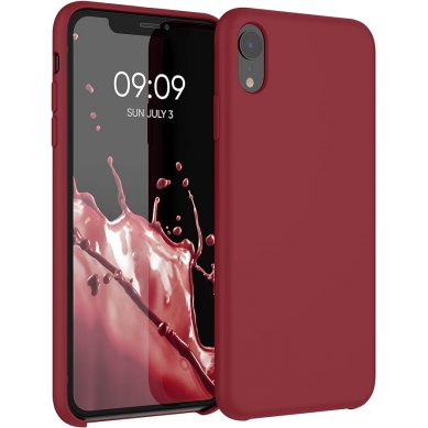 Funda de Silicona Ultra Suave iPhone iPhone X / XS Rojo Rosado