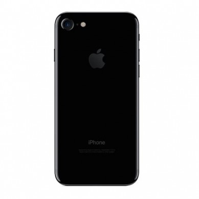 Tapa Trasera iPhone 7 Negra Brillante