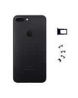Tapa Trasera iPhone 7 Plus Negra Brillante