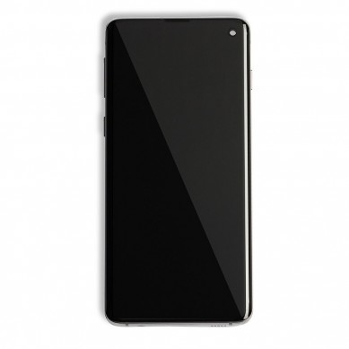 Pantalla completa Samsung Galaxy S10 Original con marco Negro Service Pack