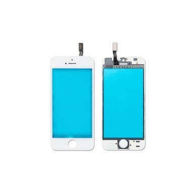 Cristal Exterior con Marco y OCA iPhone 5s Blanco