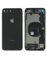Carcasa Trasera completa con Flex iPhone 8 Plus Negro