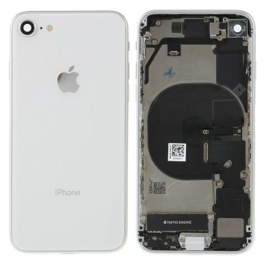 Carcasa Trasera completa con Flex iPhone 8 Blanco