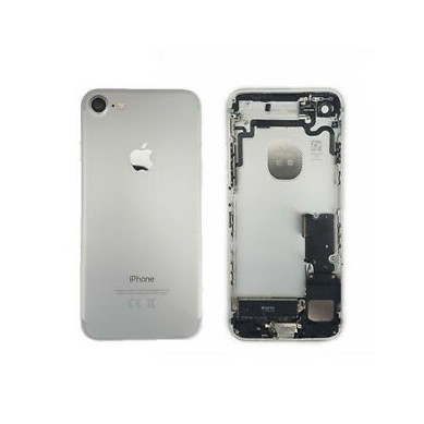 Carcasa Trasera completa con Flex y componentes iPhone 7 Blanco