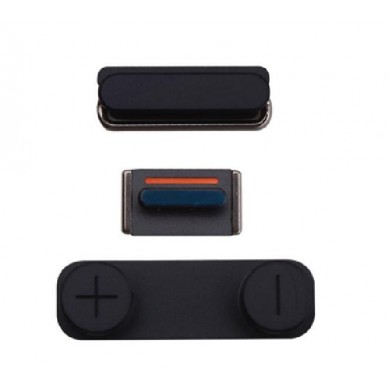 Pack de botones iPhone 5 Negro