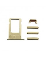 Botones y porta SIM iPhone 6 Plus Oro