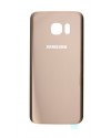 Tapa de Cristal Trasera Samsung Galaxy S7 Dorado