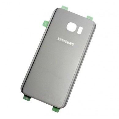 Tapa de Cristal Trasera Samsung Galaxy S7 Plata
