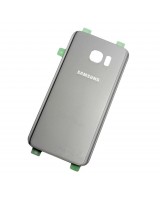 Tapa de Cristal Trasera Samsung Galaxy S7 Edge Plata