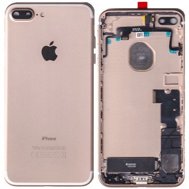 Carcasa Trasera completa con Flex y componentes iPhone 7 Plus Dorado
