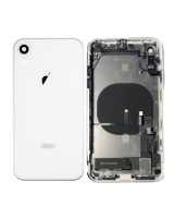 Carcasa Trasera completa con Flex y componentes iPhone XR Blanco