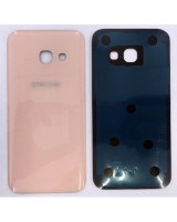Tapa de Cristal Trasera Samsung Galaxy A3 Rosa