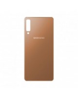 Tapa de Cristal Trasera Samsung Galaxy A7 2018 Dorado