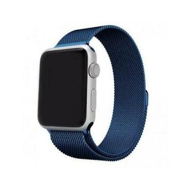 Correa Metálica Milanesa Apple Watch 42/44mm Azul