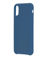 Funda de Silicona Ultra Suave iPhone X / XS Azul Cobalto