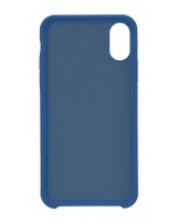 Funda de Silicona Ultra Suave iPhone X / XS Azul Cobalto