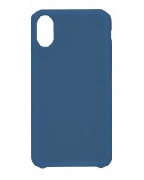 Funda de Silicona Ultra Suave iPhone XS Max Azul Cobalto