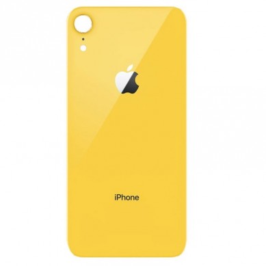 Tapa Trasera de Cristal iPhone XR Amarillo