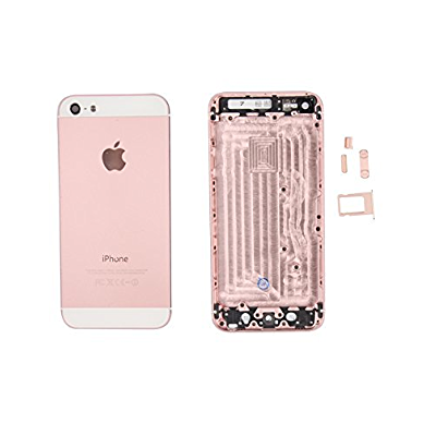 Carcasa Trasera + botones iPhone SE Oro Rosa
